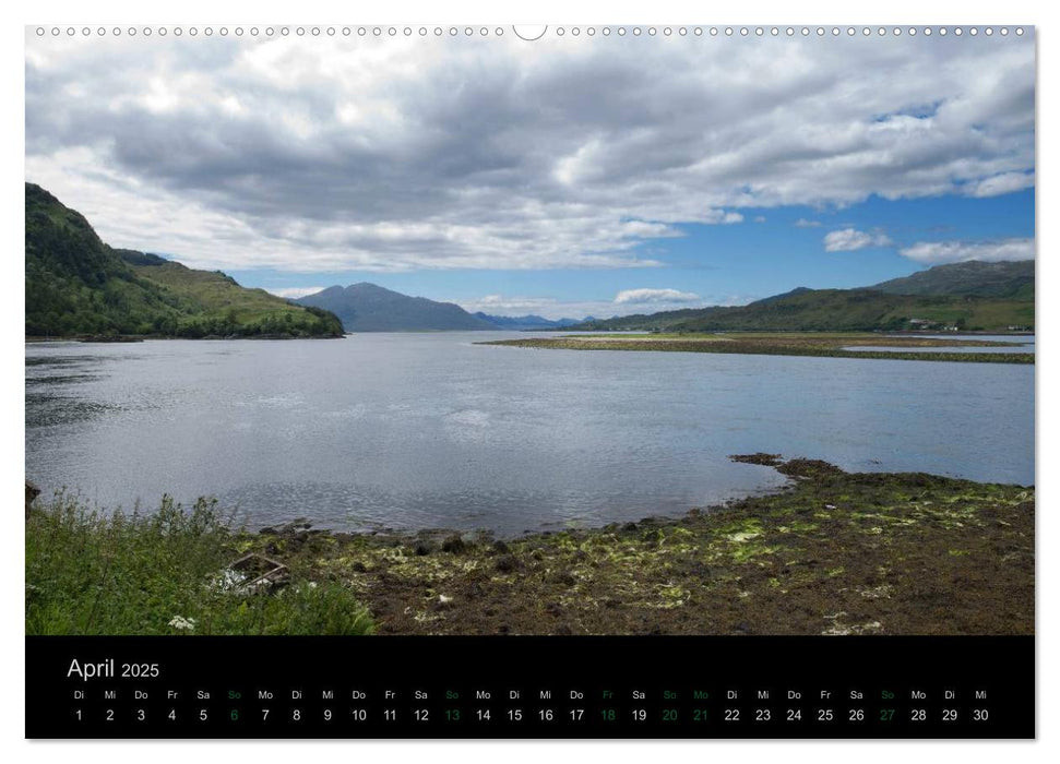 Schottland Highlands und Ostküste (CALVENDO Wandkalender 2025)