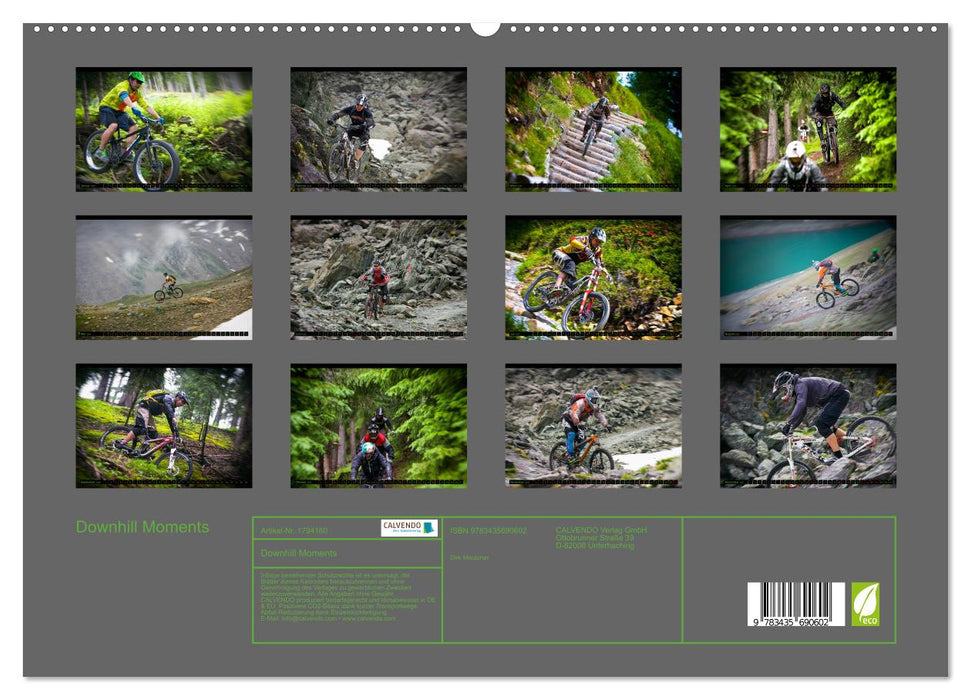 Downhill Moments (CALVENDO Premium Wandkalender 2025)