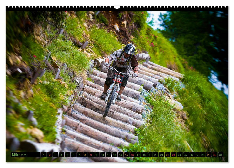 Downhill Moments (CALVENDO Premium Wandkalender 2025)