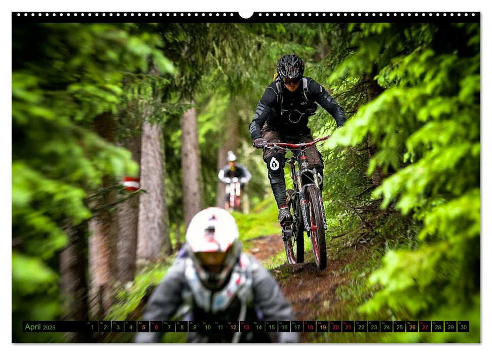 Downhill Moments (CALVENDO Premium Wandkalender 2025)