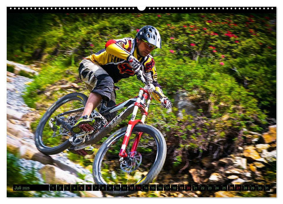 Downhill Moments (CALVENDO Premium Wandkalender 2025)