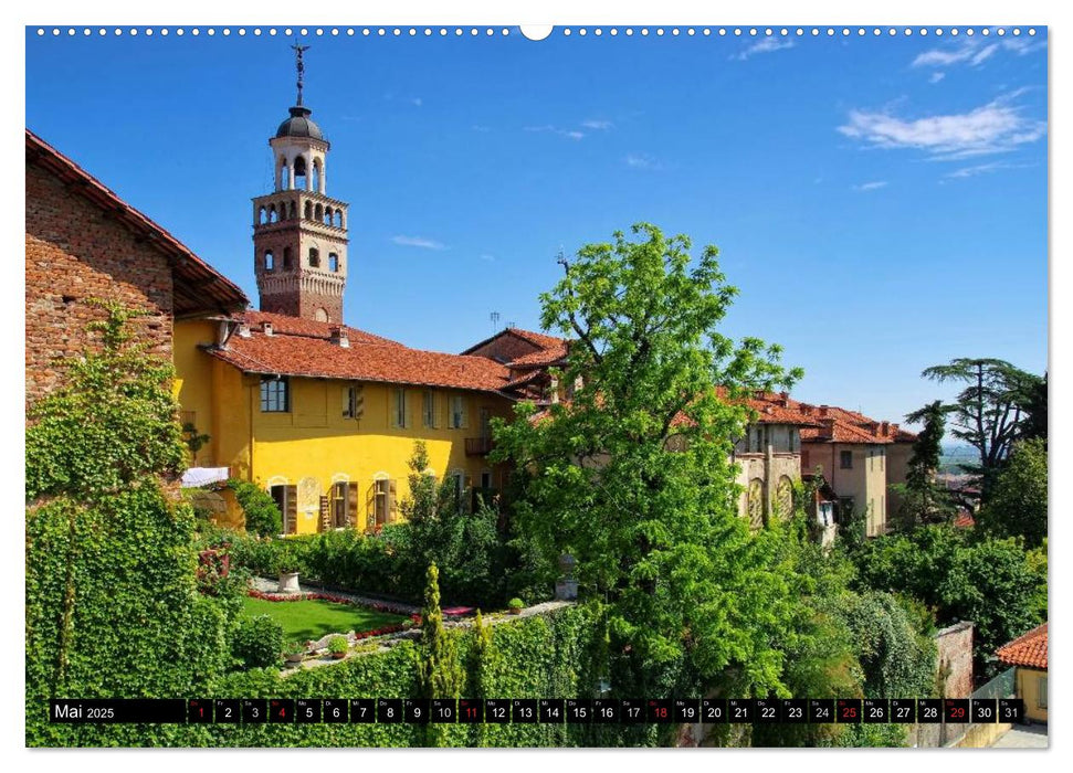 Piemont (CALVENDO Premium Wandkalender 2025)