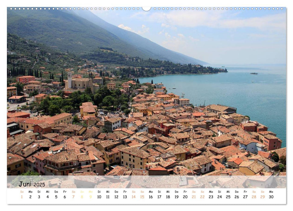 Nördlicher Gardasee - Die Regionen um Limone und Malcesine (CALVENDO Premium Wandkalender 2025)