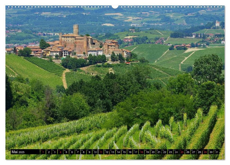 Die Langhe - Im Herzen des Piemonts (CALVENDO Premium Wandkalender 2025)