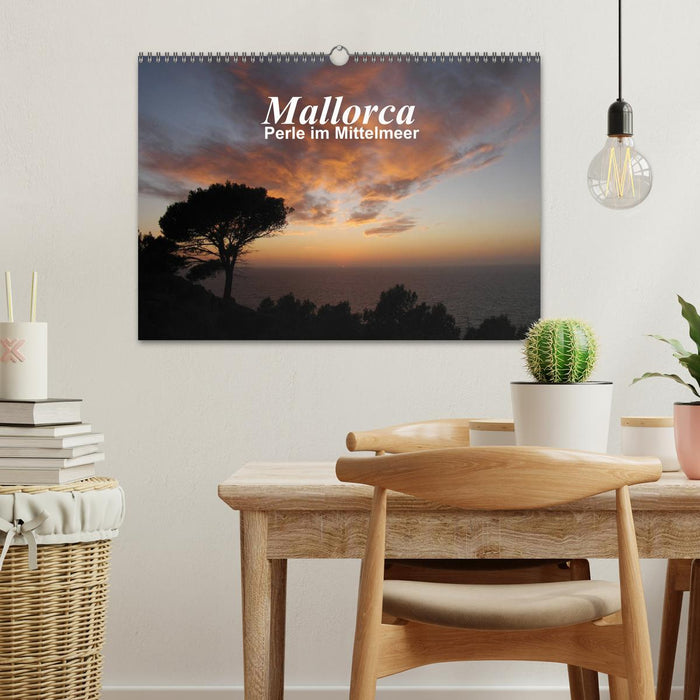 Mallorca - Perle im Mittelmeer (CALVENDO Wandkalender 2025)