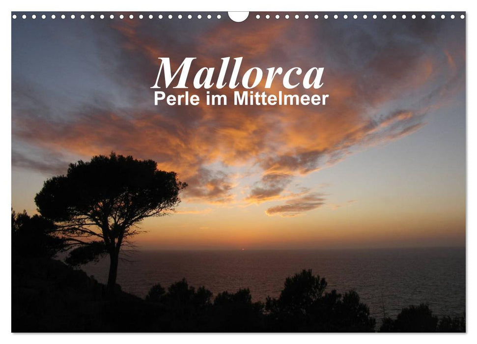 Mallorca - Perle im Mittelmeer (CALVENDO Wandkalender 2025)