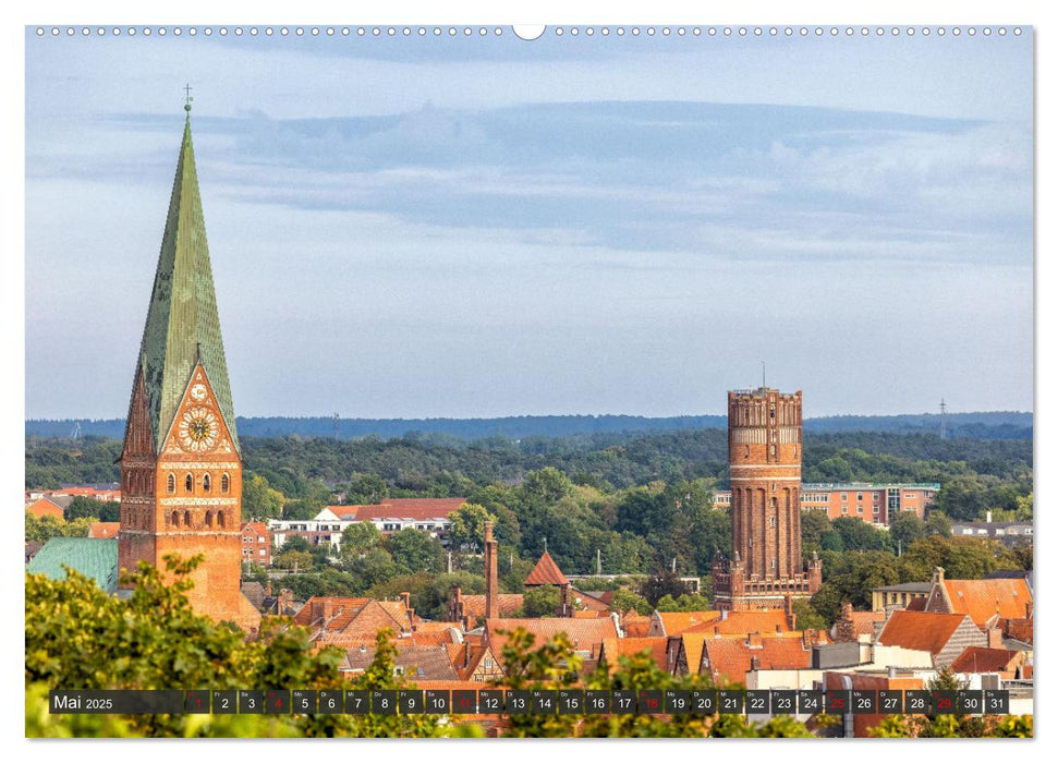 Lüneburg - Die Salz- und Hansestadt (CALVENDO Wandkalender 2025)