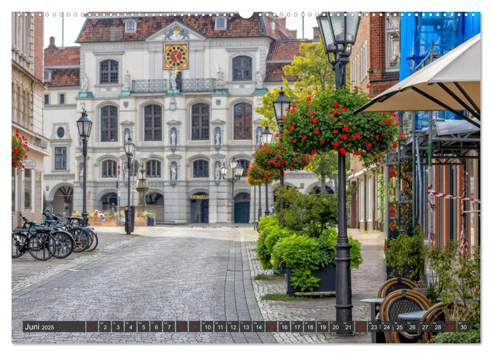 Lüneburg - Die Salz- und Hansestadt (CALVENDO Wandkalender 2025)