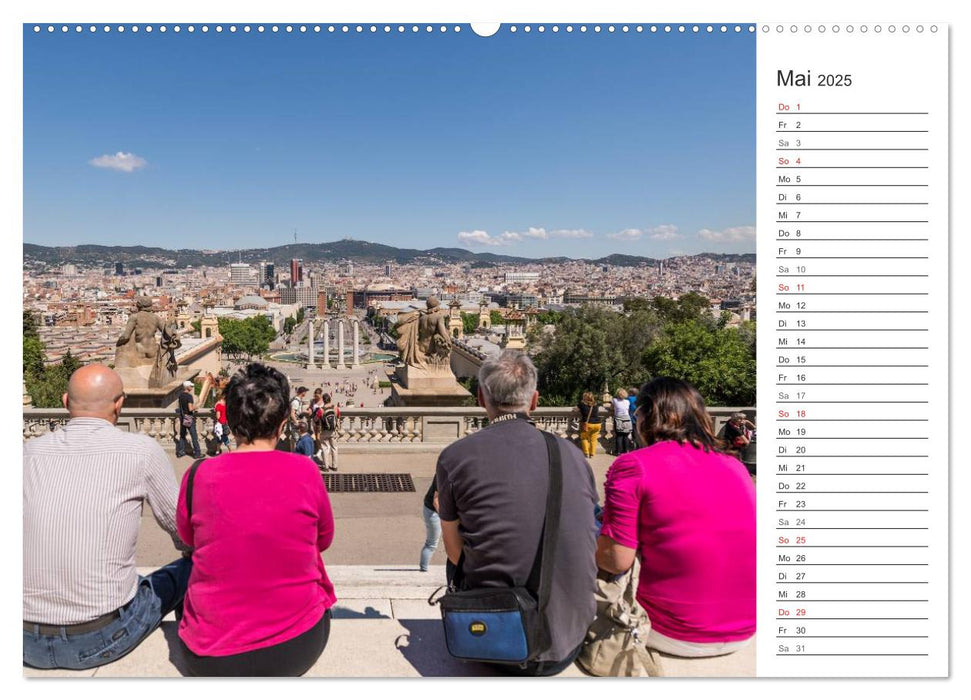 Emotionale Momente: Barcelona - die Metropole. (CALVENDO Premium Wandkalender 2025)