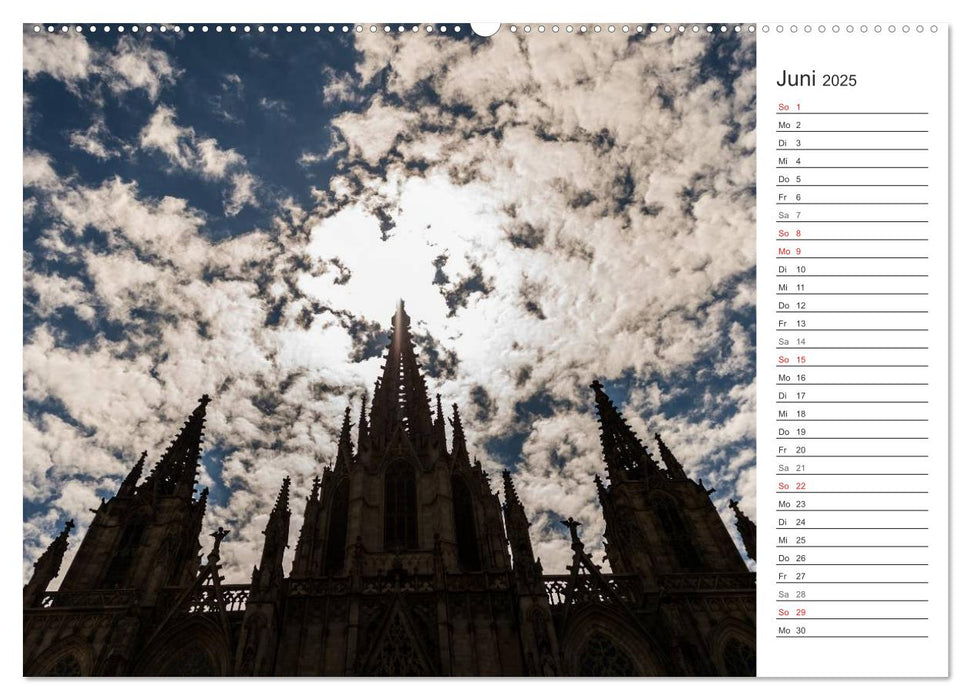 Emotionale Momente: Barcelona - die Metropole. (CALVENDO Premium Wandkalender 2025)