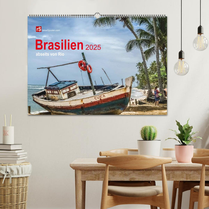 Brasilien 2025 abseits von Rio (CALVENDO Wandkalender 2025)
