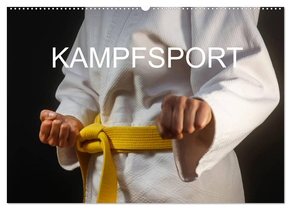 Kampfsport (CALVENDO Wandkalender 2025)