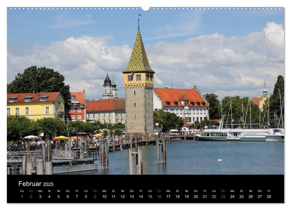 Faszination Bodensee (CALVENDO Wandkalender 2025)