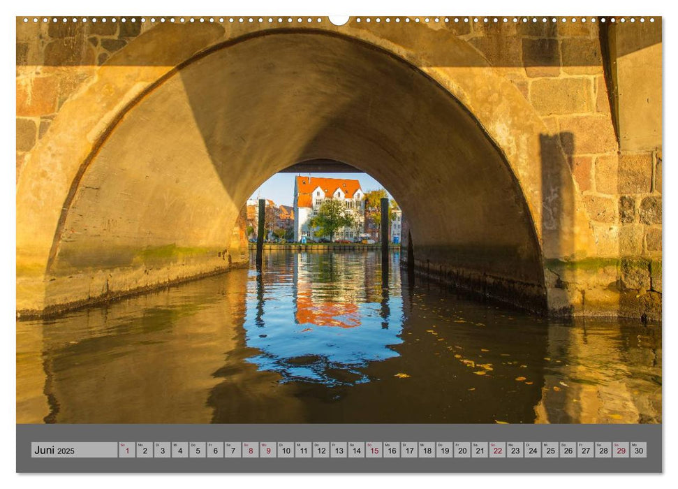 Ansichten der Lübecker Altstadtinsel (CALVENDO Premium Wandkalender 2025)