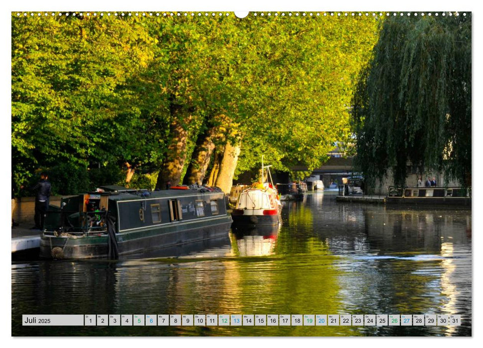 London - Flüsse, Seen und Kanäle (CALVENDO Premium Wandkalender 2025)