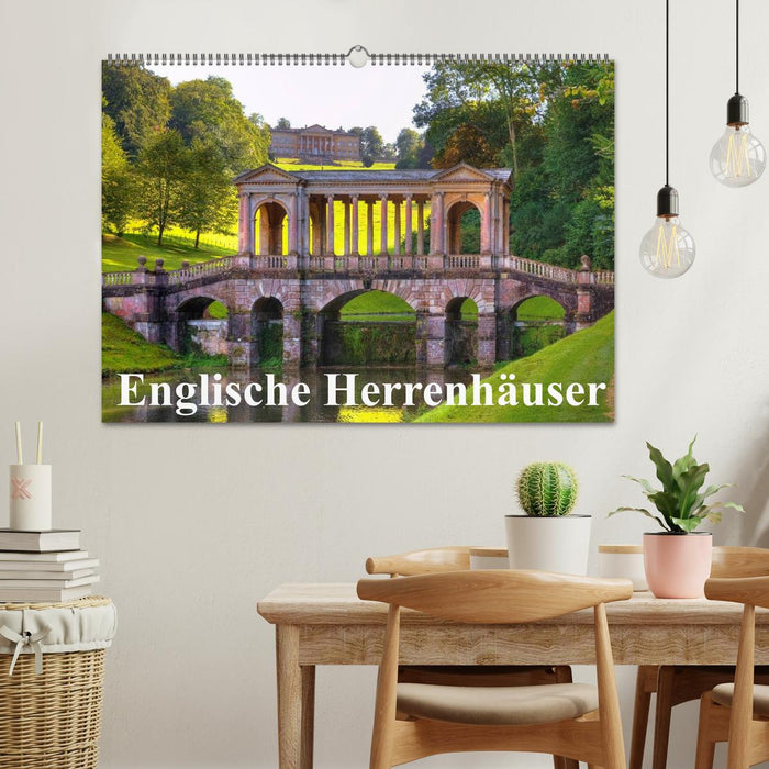 Englische Herrenhäuser (CALVENDO Wandkalender 2025)