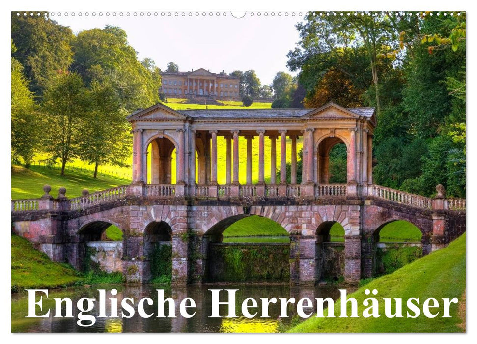 Englische Herrenhäuser (CALVENDO Wandkalender 2025)