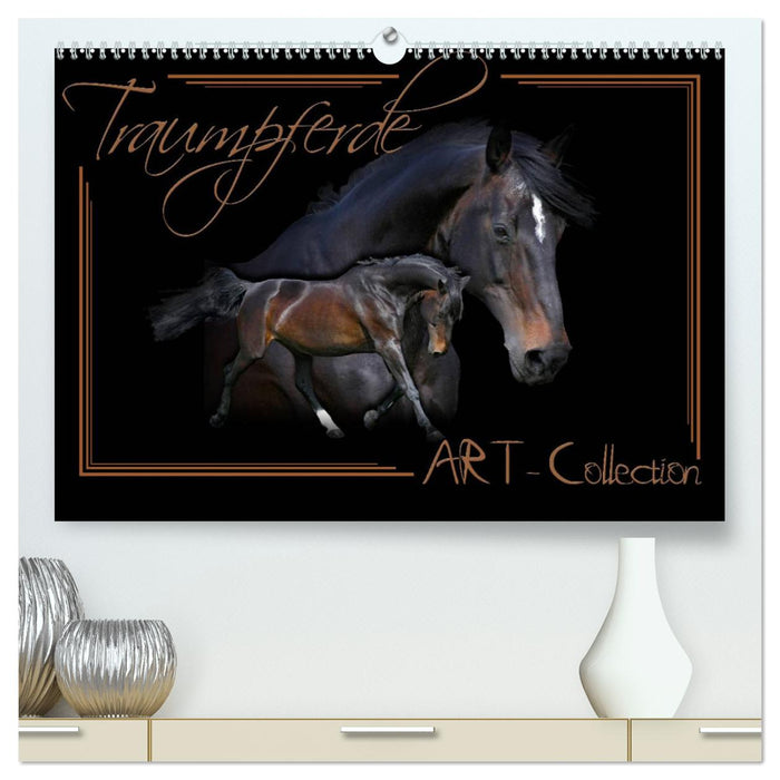 Traumpferde-ART-Collection (CALVENDO Premium Wandkalender 2025)