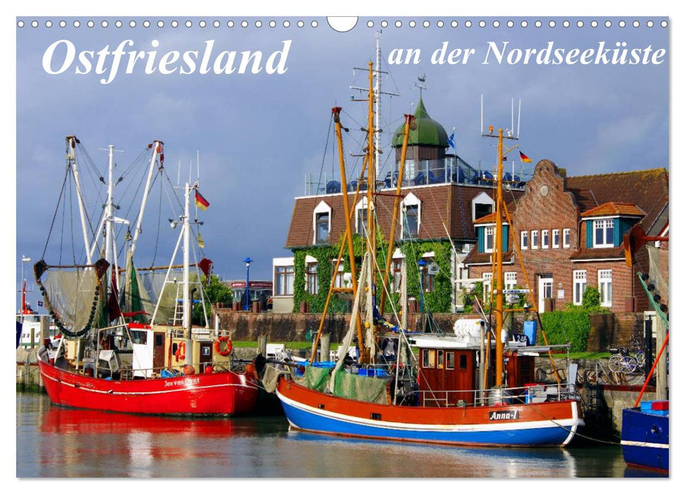 Ostfriesland an der Nordseeküste (CALVENDO Wandkalender 2025)