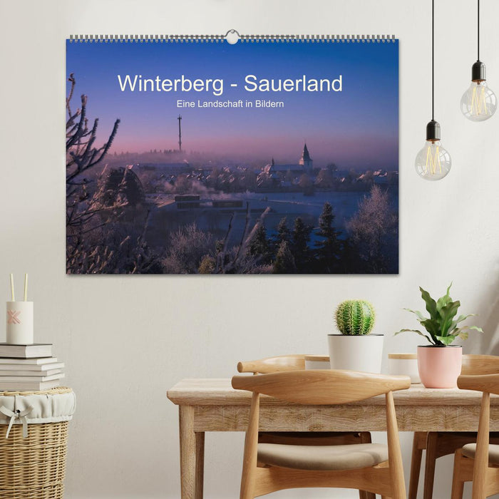 Winterberg - Sauerland - Eine Landschaft in Bildern (CALVENDO Wandkalender 2025)