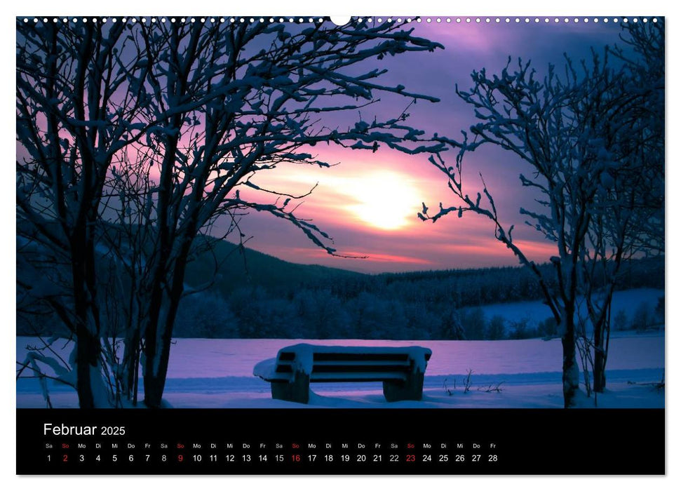 Winterberg - Sauerland - Eine Landschaft in Bildern (CALVENDO Wandkalender 2025)