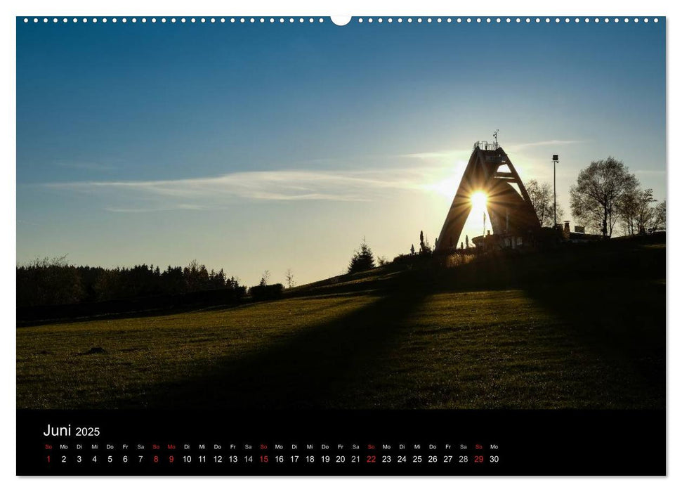 Winterberg - Sauerland - Eine Landschaft in Bildern (CALVENDO Wandkalender 2025)