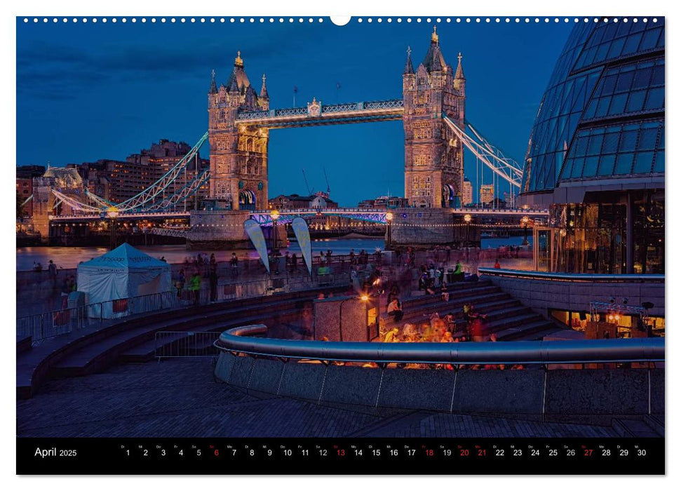 Weltmetropole London (CALVENDO Premium Wandkalender 2025)