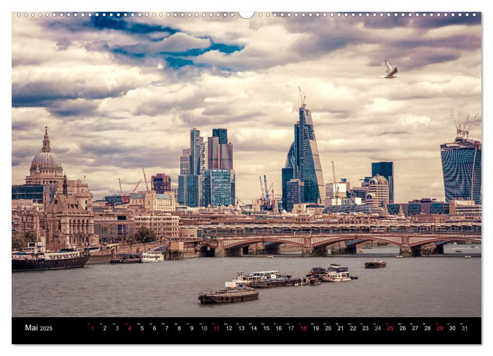 Weltmetropole London (CALVENDO Premium Wandkalender 2025)