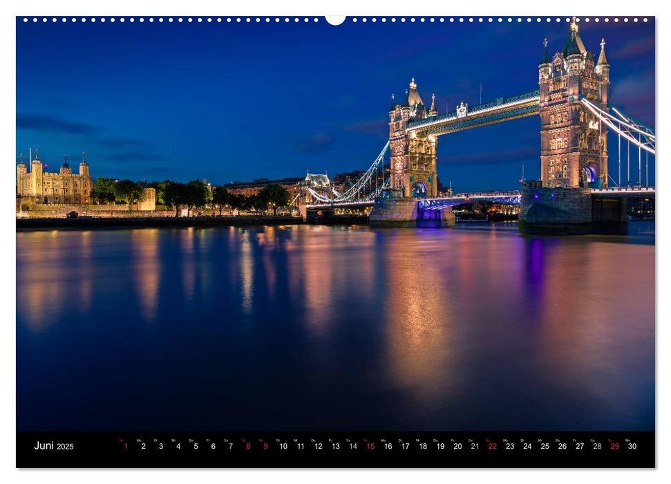 Weltmetropole London (CALVENDO Premium Wandkalender 2025)