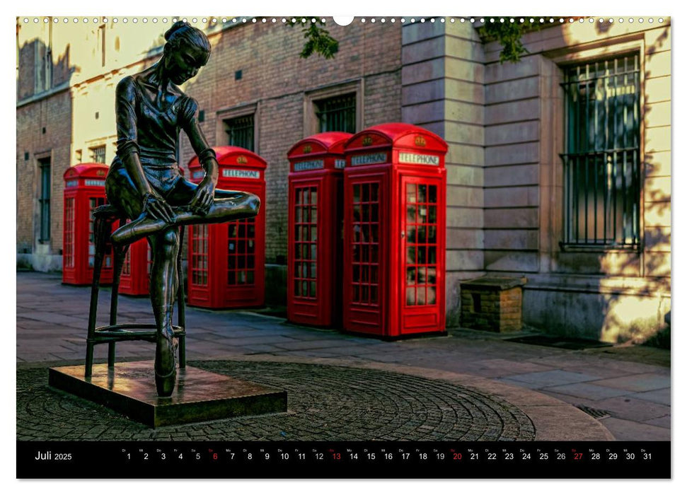 Weltmetropole London (CALVENDO Premium Wandkalender 2025)