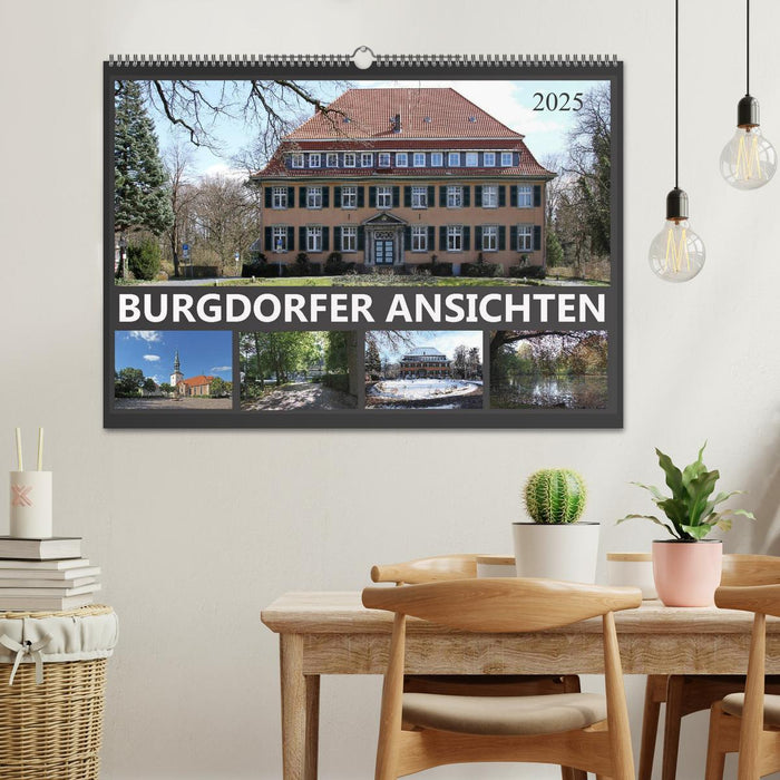 BURGDORFER ANSICHTEN (CALVENDO Wandkalender 2025)