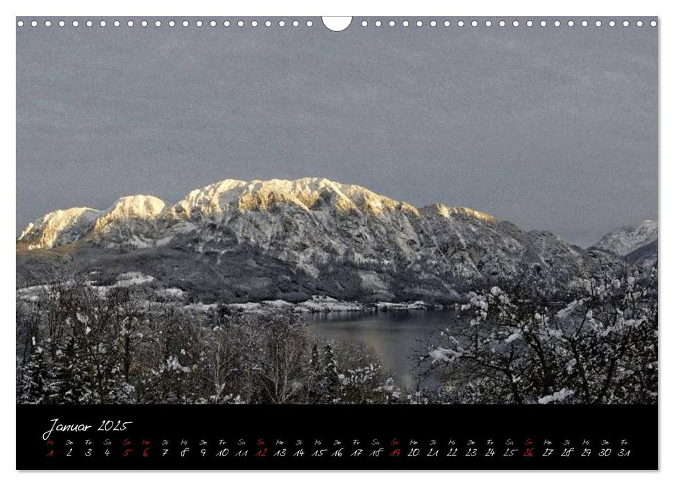 Attersee im Salzkammergut 2025 (CALVENDO Wandkalender 2025)