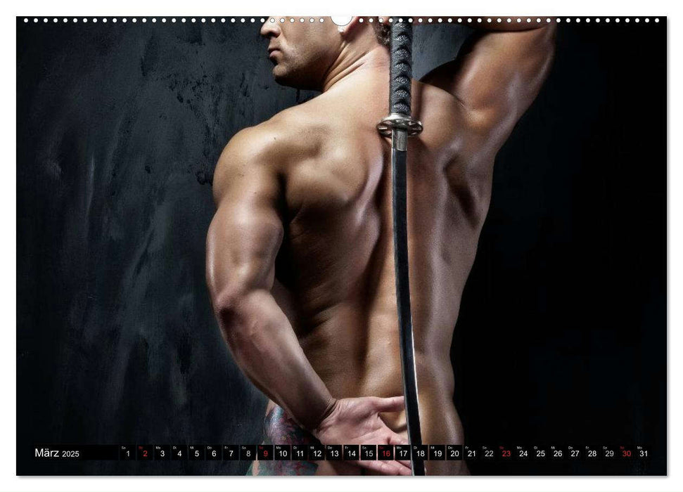 Erotische Männer - Adonis und Co. (CALVENDO Premium Wandkalender 2025)