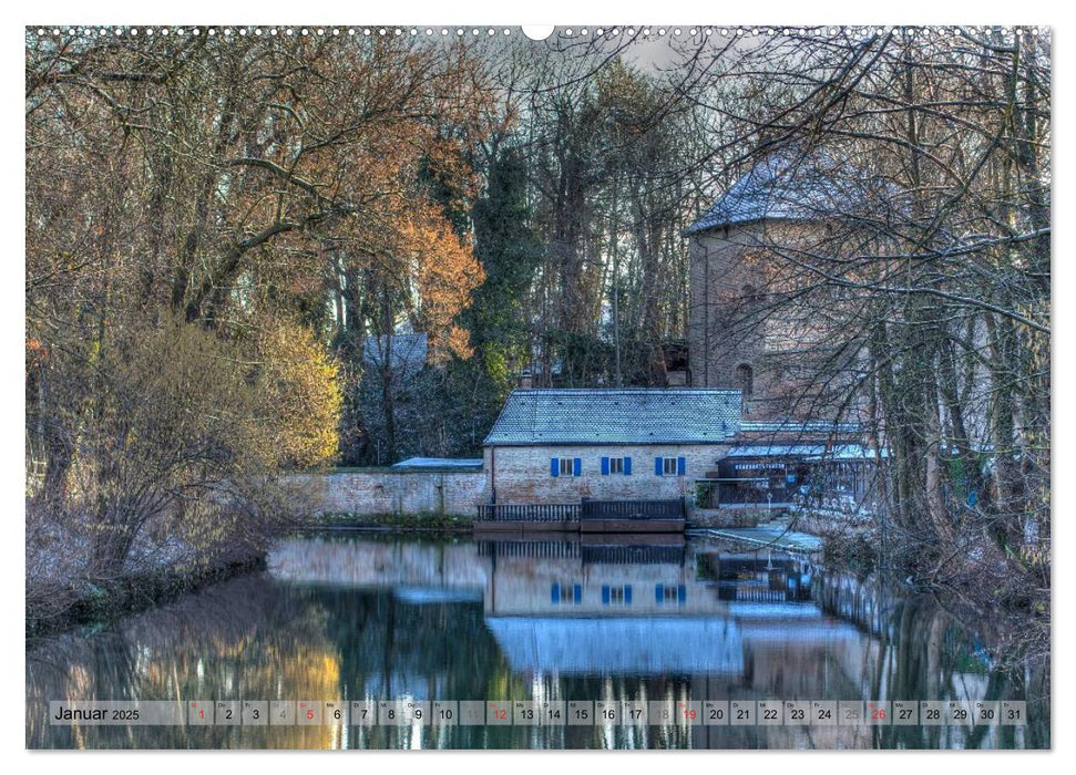 Augsburger Wasser (CALVENDO Premium Wandkalender 2025)