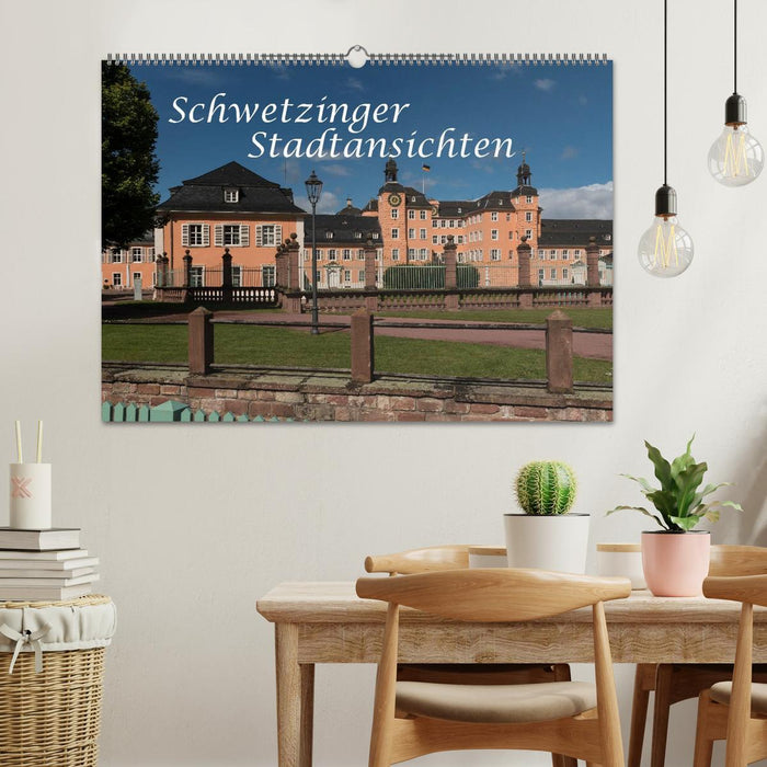 Schwetzinger Stadtansichten (CALVENDO Wandkalender 2025)