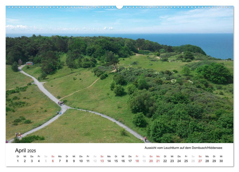 Rügen und Hiddensee (CALVENDO Wandkalender 2025)