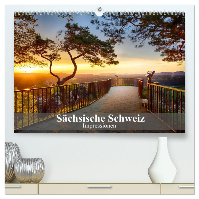 Sächsische Schweiz – Impressionen (CALVENDO Premium Wandkalender 2025)