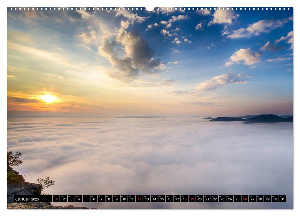 Sächsische Schweiz – Impressionen (CALVENDO Premium Wandkalender 2025)