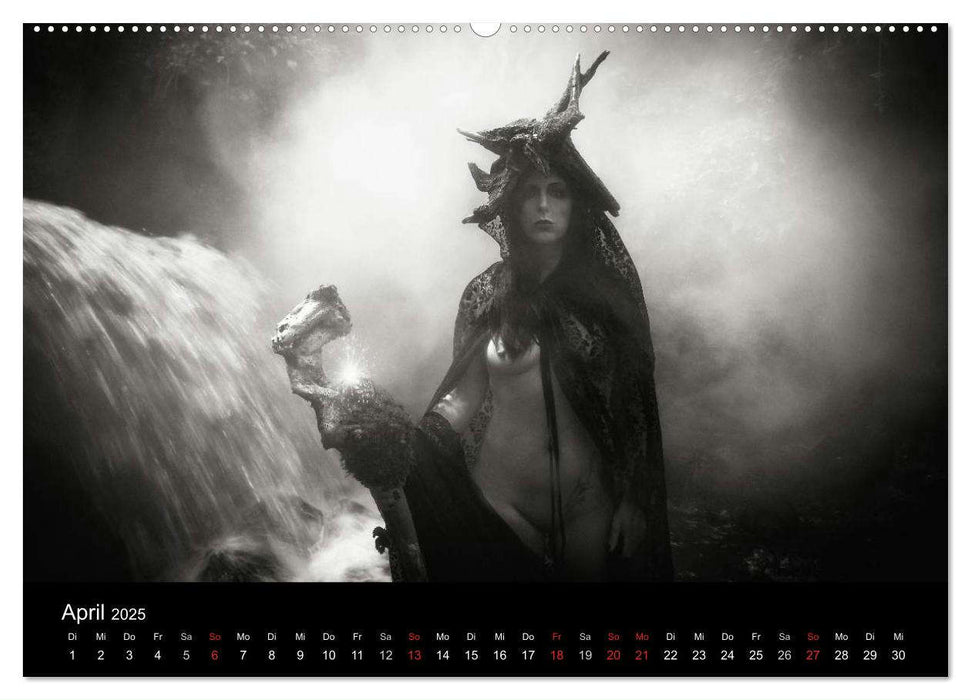 Zauberhafte Hexenwesen (CALVENDO Premium Wandkalender 2025)