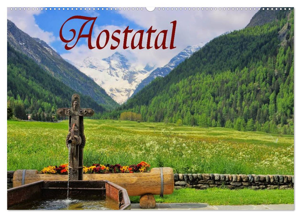 Aostatal (CALVENDO Wandkalender 2025)