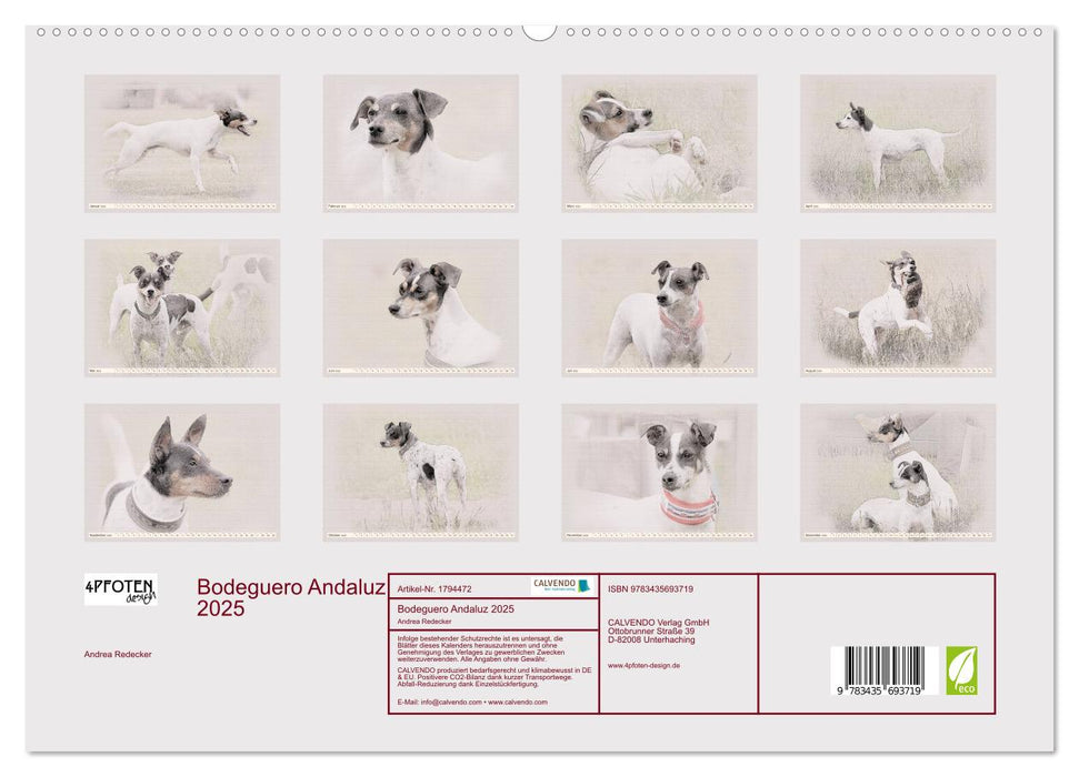 Bodeguero Andaluz 2025 (CALVENDO Premium Wandkalender 2025)