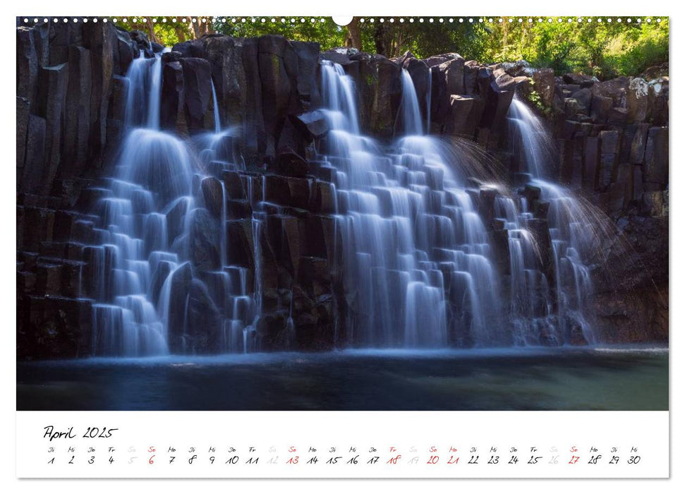 Mauritius - Insel zum Durchatmen (CALVENDO Wandkalender 2025)