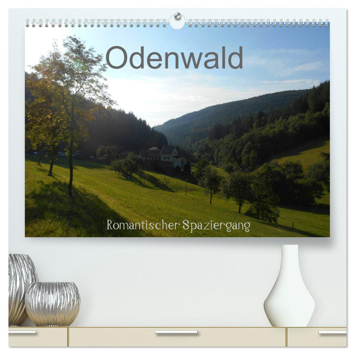 Odenwald - Romantischer Spaziergang (CALVENDO Premium Wandkalender 2025)