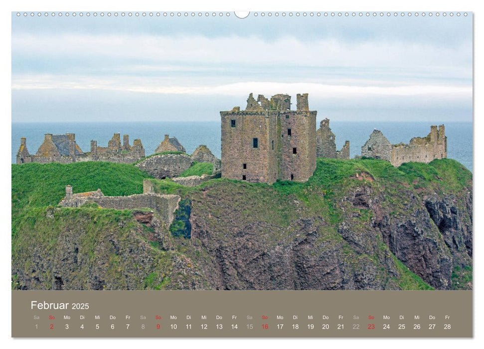 Historisches Schottland (CALVENDO Premium Wandkalender 2025)