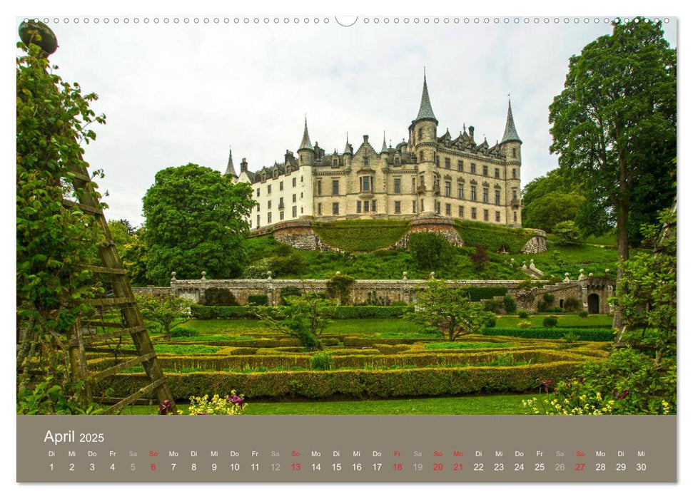 Historisches Schottland (CALVENDO Premium Wandkalender 2025)