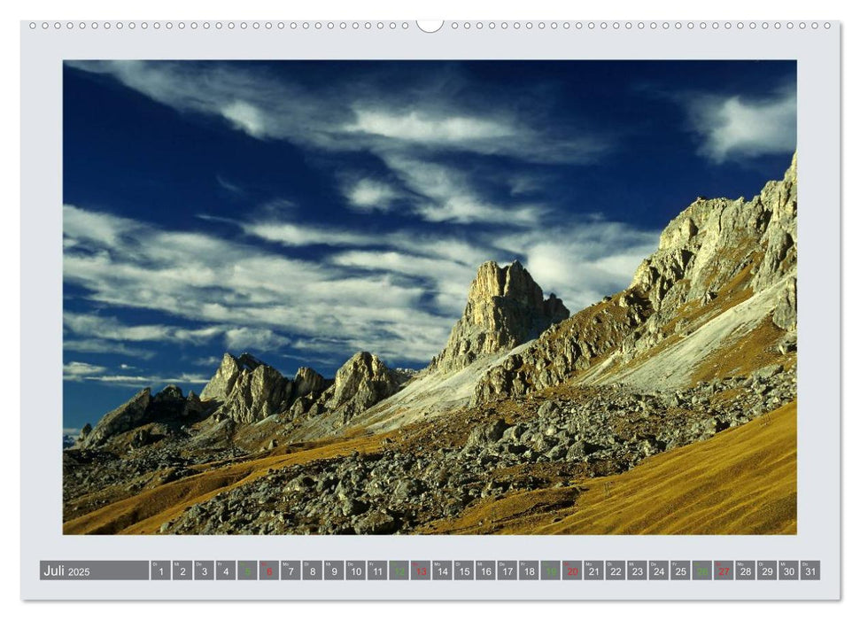 Wunder aus Fels - Die Dolomiten II (CALVENDO Premium Wandkalender 2025)