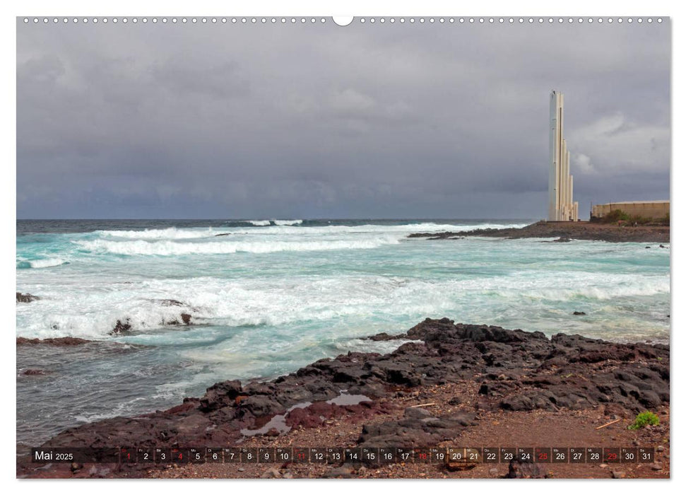 Vulkaninsel im Atlantik, Teneriffa (CALVENDO Premium Wandkalender 2025)