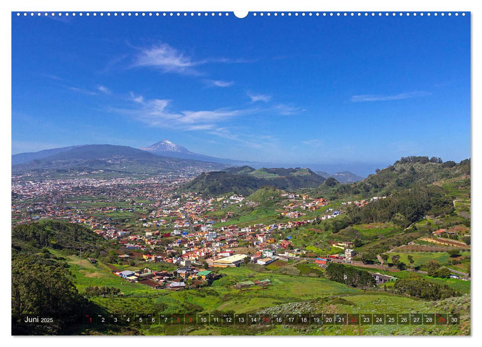 Vulkaninsel im Atlantik, Teneriffa (CALVENDO Premium Wandkalender 2025)