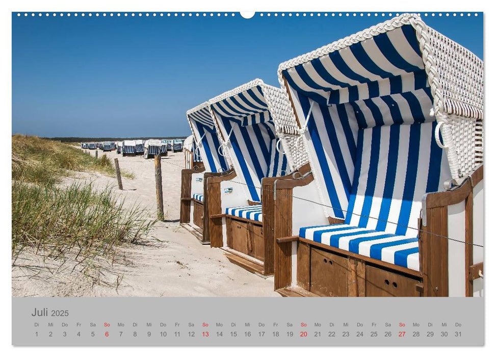 Ostsee, Fischland-Darß (CALVENDO Premium Wandkalender 2025)