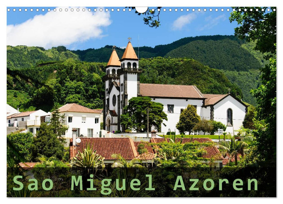 Sao Miguel Azoren (CALVENDO Wandkalender 2025)